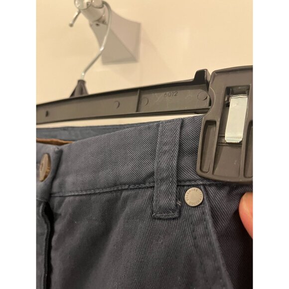 Brunello Cucinelli Twill Casual Chino Women's 5 Pocket Blue Pants Size 8 - Picture 5 of 15